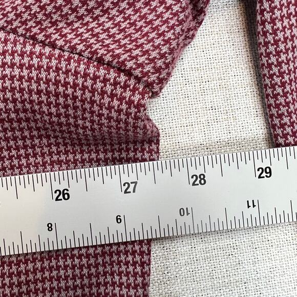 Vineyard Vines Performance OTG Bluffs 1/4 Zip Pullover Mens XXL 2X Houndstooth - Picture 5 of 9